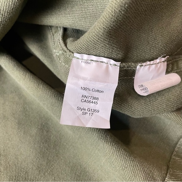 Olive Green Women's Jacket Madewell - Picture 6 of 6